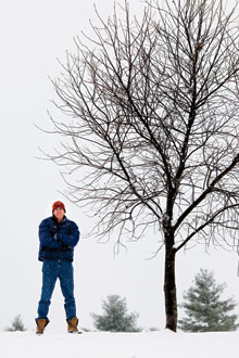 Bill McKibben. Channing Johnson for YES! Magazine.